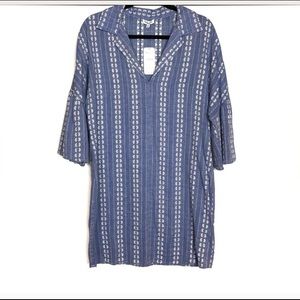 NWT Splendid Cotton Chambray  Dress Sz. M